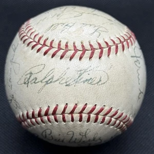 1951 Pittsburgh Pirates Team Signed Baseball Ralph Kiner Danny Murtaugh JSA LOA  - Picture 1 of 7