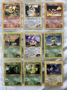 Some Common Gym Heroes Pokémon Cards - Picture 1 of 11