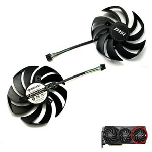 Grafikkarte Lüfter PLD09210S12HH für MSI RTX3090ti 24GB SCHWARZ TRIO Teil - Bild 1 von 6