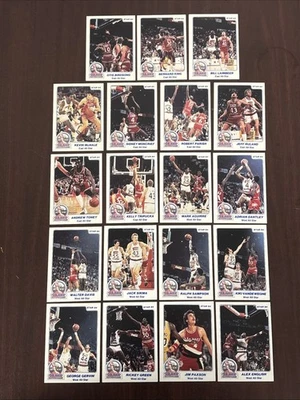Lote de 19 tarjetas 1984 Star Company All Star Game baloncesto tarjetas vintage EX+ Foto 1 de 4
