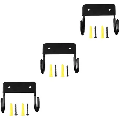  3 Count Wandbügelbrett Bugelbrett Wandhalterung Kleiderbügelhalter - Bild 1 von 4