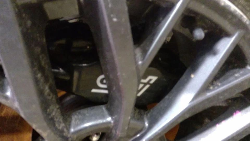 2016 SUBARU WRX STI Complete Set Calipers With Brackets Hoses Foto 1 de 4