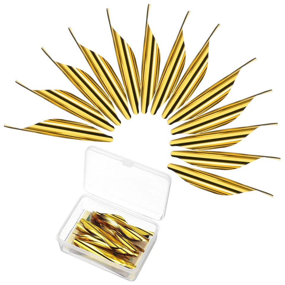 50pcs Arrows Spin Vanes 1.8 Inch Plastic Arrow Fletching Right Twist, Yellow Foto 1 de 4