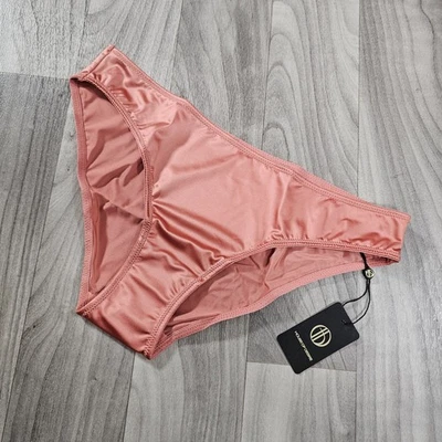 House of Desire Liquid Satin Hipster Panties, Brick Dust - Image 1 of 3