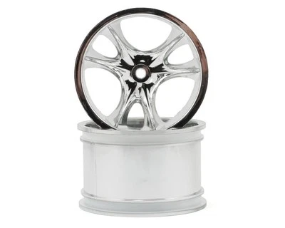 Rare RPM 81923 "Monster Clawz" Monster Truck Wheels (14mm Hex) StableMaxx Chrome - Image 1 of 3
