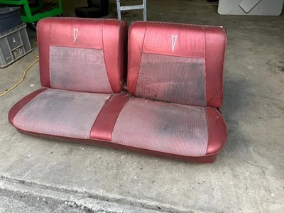 Chevy Impala/Buick/Pontiac 1961 62 63 1964 asiento de banco delantero con pistas Foto 1 de 4