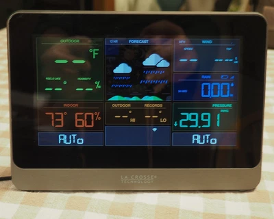 La Crosse Technology C83100-INT WiFi Professional Weather Station indoor unit. - Image 1 of 4