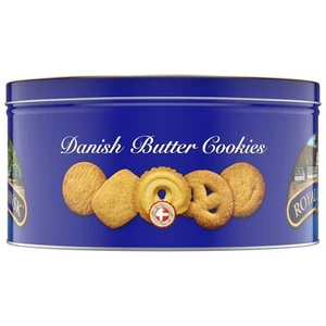 Biscotti danesi in latta, burro, 24 once - Foto 1 di 7