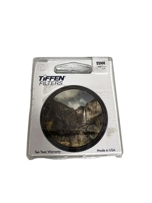 Tiffen 55mm Black Pro-Mist 1/8 Enhancing Glass Camera Lens Filter - Image 1 of 4