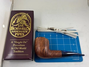 Judd's Very Nice J.M. Pipa in radica fatta a mano Boswell's Jumbo in scatola con strumento - Foto 1 di 8