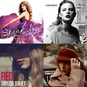 Taylor Swift - Speak Now & Reputation & Red & Red (Taylor's Version) (Edited) - Picture 1 of 5