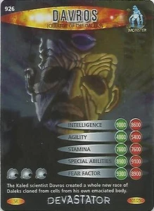 Doctor Who Battles In Time Devastator: Super Rare SR "Davros" Karte #926 - Bild 1 von 1