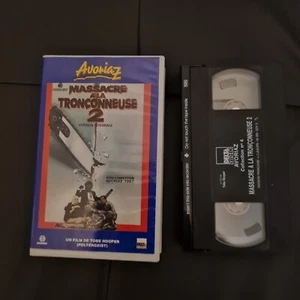 Vhs The Texas Chainsaw Massacre 2 " Kettensägenmassaker 2" Tobe Hooper - Bild 1 von 3
