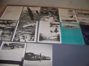 VINTAGE..P-61 BLACK WIDOW HISTORY.. (PART 1-4)..HISTORY/PHOTOS..RARE! (493J) - Picture 1 of 11