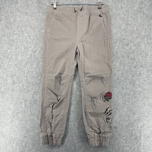 nitrous black drawstring jogger pants teens sz XL - Picture 1 of 6