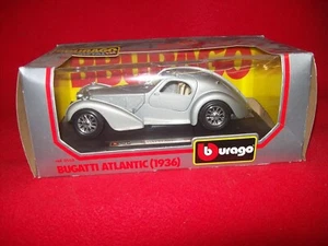 BURAGO - BUGATTI ATLANTIC scala 1/24 COLORE RARO - Foto 1 di 2