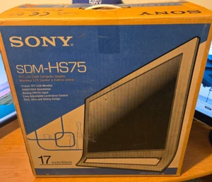 Vintage Sony SDM-HS75 TFT LCD Color Computer 17" Monitor - Picture 1 of 13