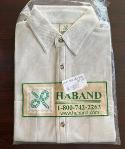 Polo Haband Informal Para Hombre Mediana Lt Beige Mangas Cortas Dos Bolsillos RN84890 - Imagen 1 de 5