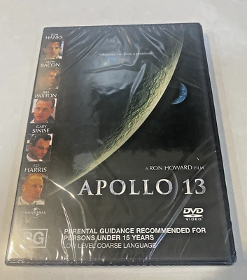 Apollo 13   DVD   Ron Howard Film  Region 2 & 4  SEALED - Image 1 of 3