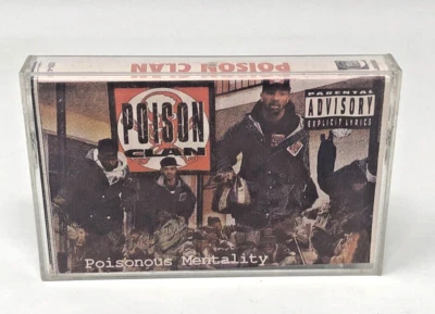 Poison Clan Poisonous Mentality Cassette 1992 Epic Records - Image 1 of 4