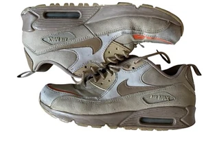 Mens beige Airmax 90 Surplus cordura fabric trainers size 8 - Picture 1 of 7