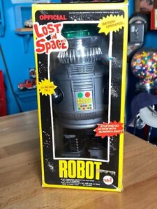 Vintage 1977 Ahi Lost in Space Battery Operated Robot New In Box!!!!