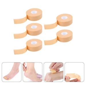 Almohadillas protectoras para ampollas adhesivas adhesivas del talón con cinta para dedos de 5 rollos - Imagen 1 de 12