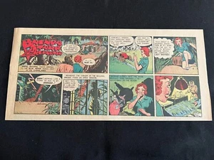 #33 BRENDA STARR por Dale Messick Lote de 14 Tiras Cómicas Domingo Tercera Página 1949 - Imagen 1 de 14