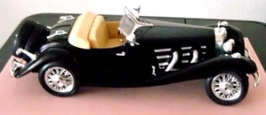 Modellauto Burago Mercedes Benz 500 K 1936 1/20 schwarz - Bild 1 von 6