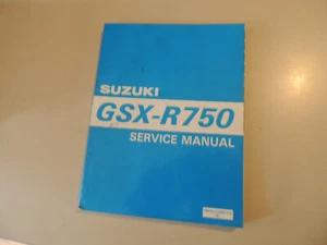 SUZUKI GSX R 750 SRAD 1996 Repair manual Reparatur Werkstatthandbuch Englisch - Picture 1 of 10