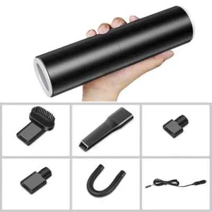 120W Car Mini Vacuum Cleaner Portable High-Power Handheld Cleaning Kit Travel - Picture 1 of 3