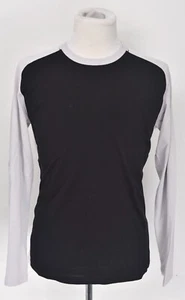 New Cruciani Black Knit Extrafine Cotton Sweater Contrast Details XL (Eu 54) NWT - Imagen 1 de 7