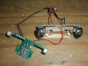 Scalextric BMW Mini Cooper rally car front & rear light circuit Superb spares - Picture 1 of 1