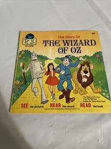 STORY OF THE WIZARD OF OZ #347. 24 PAGE READ ALONG BOOK AND RECORD DISNEY 1978 - Picture 1 of 6