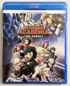 MY HERO ACADEMIA TWO HEROES BLU-RAY + DVD EXCELLENT CONDITION FAST SHIPPING - Picture 1 of 5