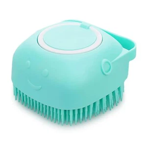 Pet Bathing Tool - Shampoo & Massage Brush for Dogs & Cats - Picture 1 of 9