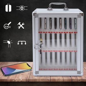 Classroom Cell Phone Storage Cubby And Calculator Storage Caddy Box With Lock US - Picture 1 of 15