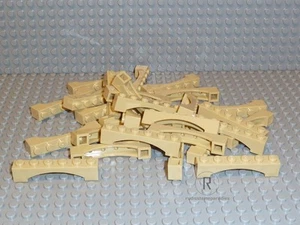 LEGO® 40 x Bogenstein Bögen 1x6x1 beige  tan 92950 für Star Wars NEUWARE - Bild 1 von 1