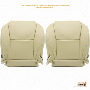 Driver-Passenger Bottom Leather Cover TAN For 2010 2011 2012 2013 Lexus IS250 - Picture 1 of 1