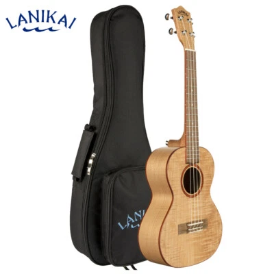 Lanikai FM-T Flamed Maple Tenor Ukulele Satin Finish with Padded Gig Bag - Image 1 of 4