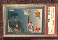 1992 Fleer All star Patrick Ewing PSA 9 Only 2 Graded Higher Hard Find In Mint