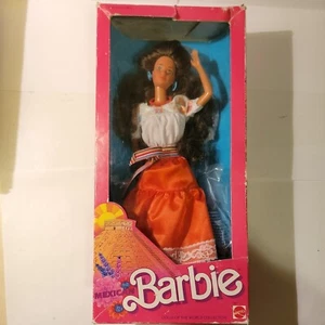 1988 Muñecas Barbie Vintage del Mundo Barbie Mexicana Latina Teresa 1917 - Imagen 1 de 3