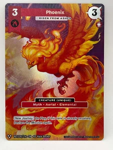 Phoenix Risen from Ashes Alt Art Metazoo 2025 Base Set MZ1 226/214 Arte Alternativo - Imagen 1 de 4