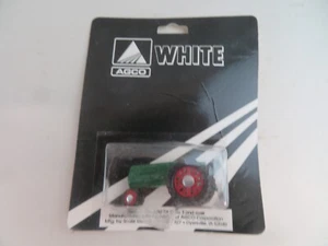 1/64th Scale White Tractor Die-cast Scale Models Agco Green - Picture 1 of 6