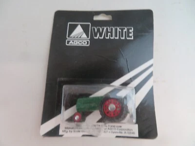 Tractor blanco escala 1/64 modelos a escala fundido a presión verde Agco Foto 1 de 4