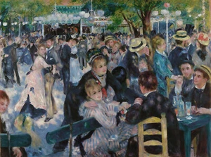 Pierre-Auguste Renoir - Dance at Le Moulin de la Galette (1876) - 17"x22" Print - Picture 1 of 1