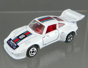 Vintage 1980s Diecast 1/64 White Martini Porsche 935 Turbo Transformers Jazz Car - Picture 1 of 7
