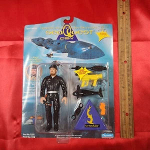 1993 Playmates Sea Quest DSV Chief Manilow Crocker Figura - Imagen 1 de 11