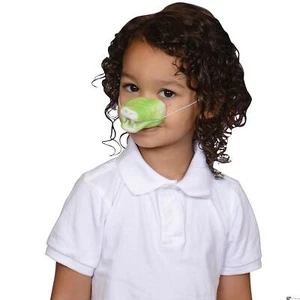Snake Fangs Mouth Animal Halloween Costume Accessory Green Plastic Nose, One-... - Picture 1 of 2