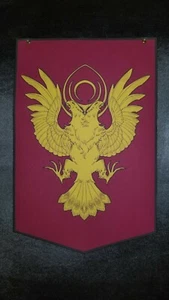 Bandera del Imperio Adrestian de tres casas emblema de fuego - Imagen 1 de 3